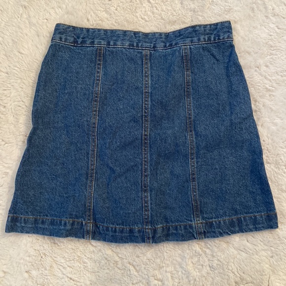 Dickie’s Button Up Jean Skirt - Picture 2 of 2
